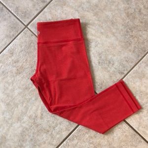 Bright lululemon tights